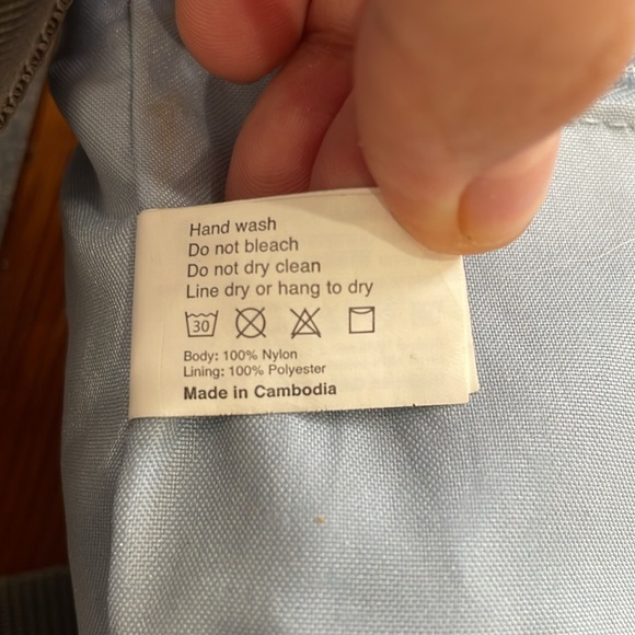 Baggallini Nylon Grey Crossbody Adjustable Bag - Picture 9 of 14